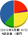 丸井 貸借対照表 2012年4月期