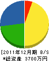 石川翠樹園 貸借対照表 2011年12月期