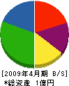 アキヤマ工業 貸借対照表 2009年4月期