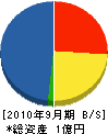 富士ハウス 貸借対照表 2010年9月期