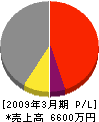 岩井工務店 損益計算書 2009年3月期