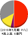 関ヶ原ゼネラル・サービス 損益計算書 2010年5月期