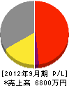 吉村電業 損益計算書 2012年9月期
