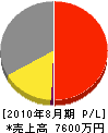 小川塗装店 損益計算書 2010年8月期