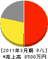 木村電気 損益計算書 2011年3月期