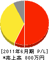 松本鉄工所 損益計算書 2011年6月期