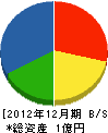 松田商会 貸借対照表 2012年12月期