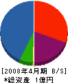 大橋工業 貸借対照表 2008年4月期