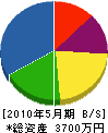 日下田工業 貸借対照表 2010年5月期