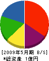 太田土建 貸借対照表 2009年5月期
