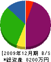 藤井林業 貸借対照表 2009年12月期