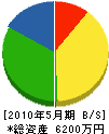 池田興商 貸借対照表 2010年5月期