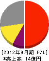 日本フォトサイエンス 損益計算書 2012年9月期