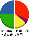 ヨコハタ 貸借対照表 2009年12月期