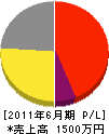 中沢電気商会 損益計算書 2011年6月期
