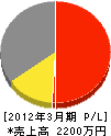 石田開発 損益計算書 2012年3月期