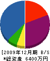 東興ホーム 貸借対照表 2009年12月期