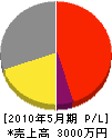 松島土木 損益計算書 2010年5月期