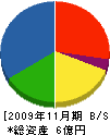 佐藤製作所 貸借対照表 2009年11月期
