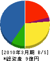 テクノ阪神 貸借対照表 2010年3月期