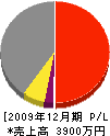小佐々緑化園 損益計算書 2009年12月期
