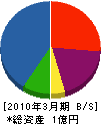 木村特殊工業 貸借対照表 2010年3月期