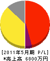 早川鐵工 損益計算書 2011年5月期