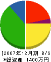 斎藤建材 貸借対照表 2007年12月期
