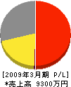 濱野電波サービス 損益計算書 2009年3月期