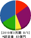 山＊砂利商店 貸借対照表 2010年3月期