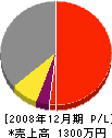 渡辺建築 損益計算書 2008年12月期