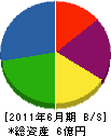 ソトムラ 貸借対照表 2011年6月期