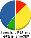 日総サービス 貸借対照表 2009年10月期