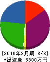 平井工業 貸借対照表 2010年3月期