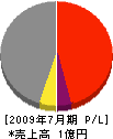 平塚組 損益計算書 2009年7月期