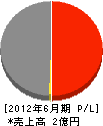 中島建材 損益計算書 2012年6月期