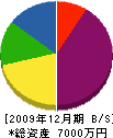 江川建設重機 貸借対照表 2009年12月期