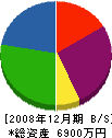 南海商事 貸借対照表 2008年12月期