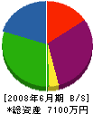 ヤマキ 貸借対照表 2008年6月期