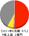 田村工業 損益計算書 2011年6月期