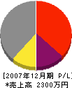 上嶋ガーデン 損益計算書 2007年12月期
