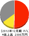 石川土木 損益計算書 2012年12月期