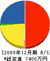 丸芳工業 貸借対照表 2009年12月期