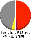 山永興産 損益計算書 2012年12月期