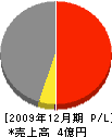 中津工業 損益計算書 2009年12月期