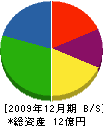 横田瀝青興業 貸借対照表 2009年12月期