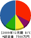 伊藤工業 貸借対照表 2009年12月期