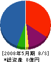 成菱産業 貸借対照表 2008年5月期