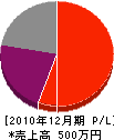 松村建設 損益計算書 2010年12月期