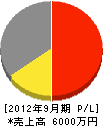 塚本土建 損益計算書 2012年9月期